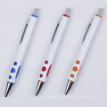 Bon stylo en plastique de logo de stylo-bille de bonne conception pour la promotion Tc-6008